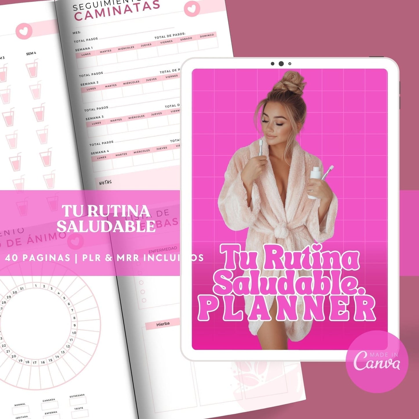 TU RUTINA SALUDABLE. PLANNER